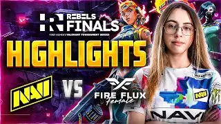 Хайлайты Valorant: NAVI vs Fire Flux Fierce на REBELS Final