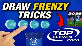 Draw Frenzy tricks to click the right ball - Top Eleven 2026