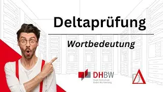 Die Deltapr&uuml;fung der DHBW: Wortbedeutung | PlanToDelta