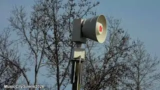 Federal Signal Equinox Siren Test (Fast Wail) Ashland City, TN