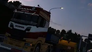 Morning Drive on the Brennerpas in Euro Truck Simulator (Open Pipe Sound)
