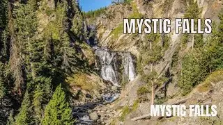 MYSTIC FALLS TRAIL | YELLOWSTONE NATIONAL PARK | FULL HIKE | 4K
