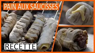 PAINS AUX SAUCISSES | Recette en forêt !