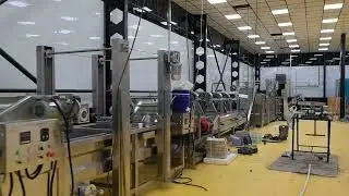 Turkey Installation Fully Automatic Frozen French Fries Production Line Potato Processing Machine