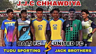 🔴LIVE  // JJC CHHAWDIYA FOOTBALL TOURNAMENT 2026 // P.O + P.S - DHALBHUMGARH