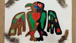 Pacific Northwest Native American Inspired Art Project