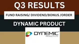 dynamic products Q3 Results 2025 | dynamic products Results Todays | dynamic Share Latest News