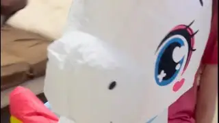 JUROSAICA Inflatable Unicorn Costume Review.