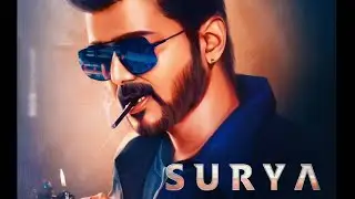 Sarkar First Look Motion Poster - Thalapathy Vijay In Sarkar Font Typography by Surya