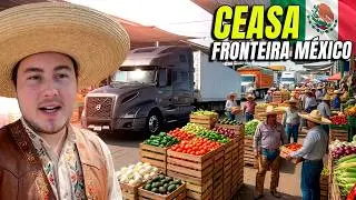CARREGAMOS VERDURA NA FRONTEIRA MEXICANA