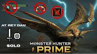 AT Rey Dau vs SnS No Armor, No Palico, No Mantle, No HUD