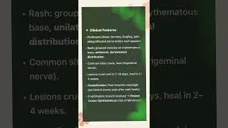 ✨Herpes  zoster(Shingles) Easy Nursing Notes #brainchallenge #mindbendingquiz #nursing  #viralvideo