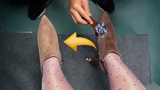 Turning old shoes into brand new ones | Amay Shoe Shine ASMR