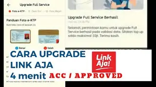 CARA UPGRADE  LINK AJA 4 MENIT LANGSUNG ACC/APPROVED