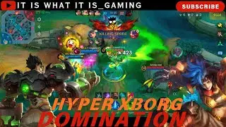 HYPER XBORG DOMINATION 😈 Melt Them All!! | MOBA 5VS5