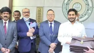 AP Finance Minister handed Over copies of the budget to CM sri Ys Jagan||Ap assembly||