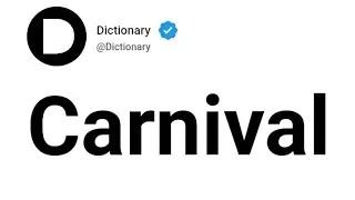 Carnival Meaning In English
