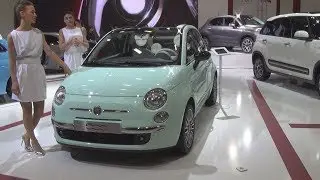 Fiat 500C (2015) Exterior and Interior