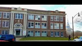 Scott Hettrick's run on iconic junior high hanging track and hall ramps