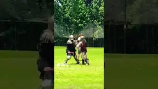 MIKE VS HUNTER (Summer Camp) #combatsports #martialarts #armor #medieval #shorts