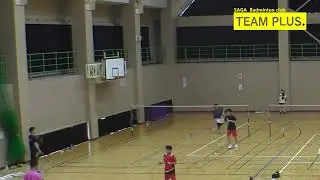 2023.6.18　櫻井拓海(シャトラーズ)・佐藤光平(TEAM PLUS.)　TEAM PLUS.CUP第28回シングルスランキングサーキット大会
