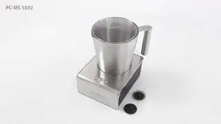 ProfiCook Milchaufsch&auml;umer PC-MS 1032 edelstahl/schwarz