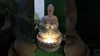 #stonefountain #gardenwall #fountain #stonefountain #relax #light #buddha