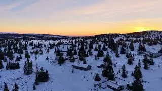 🇳🇴 Sjusj&oslash;en Norway cross-country ski winter Eldorado - rent cabin right on the best ski trail 🇳🇴