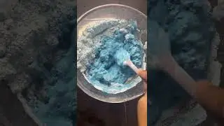Tutorial on how I make my gym chalk reforms | Blue Snowman ⛄️ | ASMR