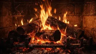 1 Hour Cozy Fireplace Instrumental 🔥Warm & Calm Music for Relaxing, Reading & Rest