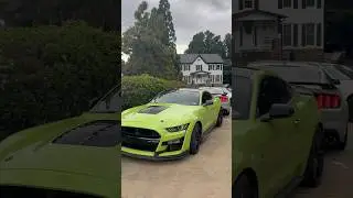 Friends 😎📸🛞 #mach1 #shelby #automobile #ford #cartok #mustang #bmw #v8