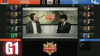 Huma vs SK Gaming Game 1 | Week 3 S6 EUCS Spring 2016 | HMA vs SK G1 W3
