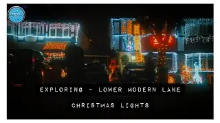 Exploring - Lower Morden Lane Christmas Lights (London)
