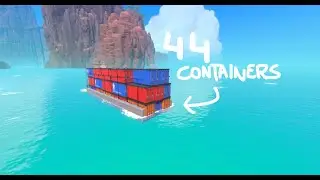Stacking EVERY container on Danger Zone onto ONE BOAT