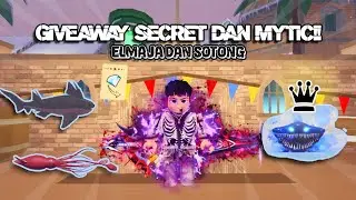 GIVEAWAY ELMAJA DAN SOTONG!! Ada Mytic Juga - Fish It Roblox