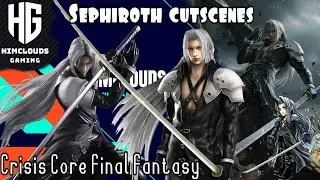 CRISIS CORE FINAL FANTASY VII - SEPHIROTH ALL CUTSCENES AND DIALOGUES
