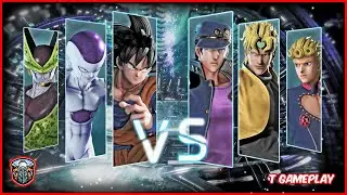 Dragon Ball Team VS JoJo Team | Jump Force