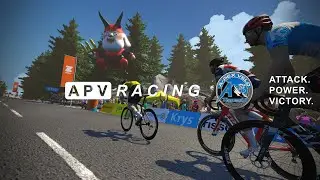 A-Pex Velo Racing goes large on the Zwift Insider Tiny Races