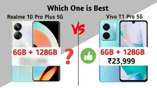 realme 10 pro plus 5g vs vivo t1 pro 5g comparison Test #realme #realme10pro5g #vivo