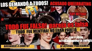 ¡ÚLTIMO MINUTO🚨Todo fue falso! NO es gay🌈 PIDE PERDON actor bl! Bossnoeul a GMM? LOS DEMANDÓ A TODOS