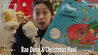 Rae Dunn & Christmas Haul