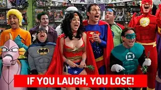 The Big Bang Theory Funny Moments | Try NOT To Laugh Challenge (impossible)