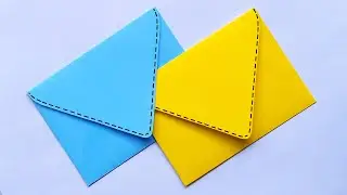 Handmade Wedding Envelopes | How To Make Your Own Envelopes | Letter Folding Origami | Free Template