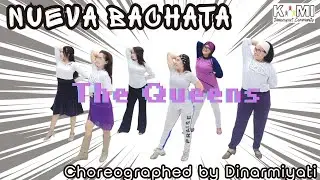 NUEVA BACHATA | Line Dance | The Queens | Choreographed by Dinarmiyati