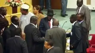 VOA's Paul Sisco Reports on Signed South Sudan Peace Agreement