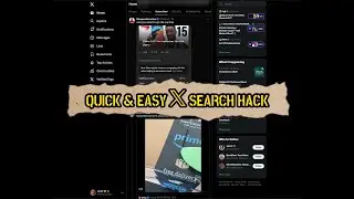 Quick & easy 𝕏 (Twitter) Search Hack | How to Search on Twitter ( 𝕏 )
