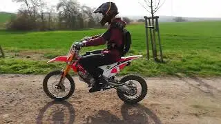 Pitbike wpb 155 race #1