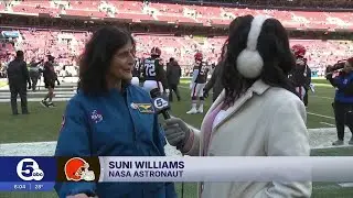 NASA astronaut, Euclid native serves as Dawg Pound Captain
