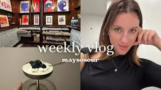 Weekly vlog | cambio casa, passeggiate romane e studio | maysosour