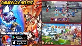 Summoners Legends Gameplay - Cool Hero Collector RPG Game (Android / IOS)